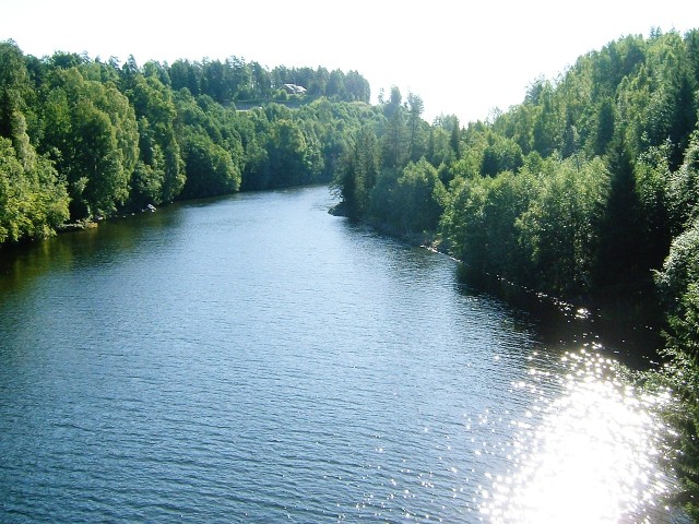 The Ljungan river at Allsta.