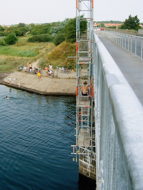 The bridge across Masnedsund near Vordingborg.