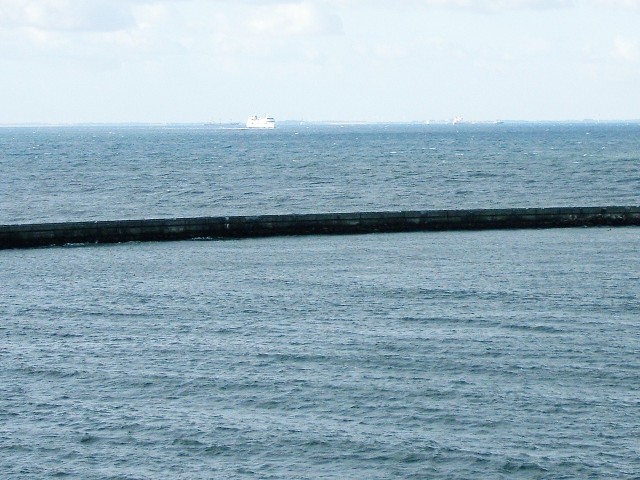 The German coast, seen from Rdbyhavn.