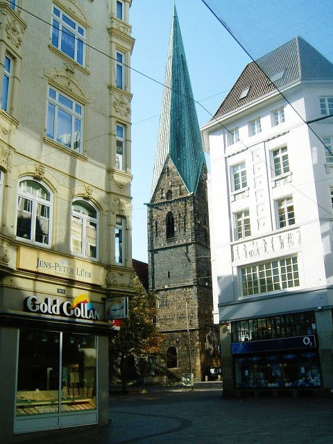 The old part of Bremen.
