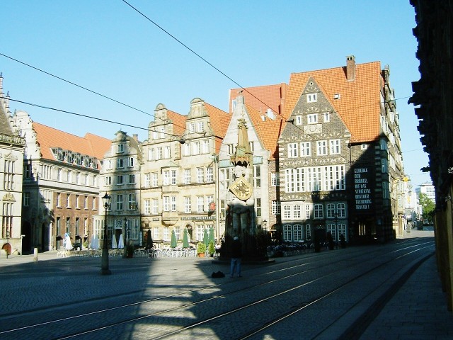 The old part of Bremen.