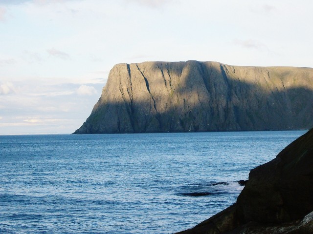 The North Cape seen from Knivskjelodden.