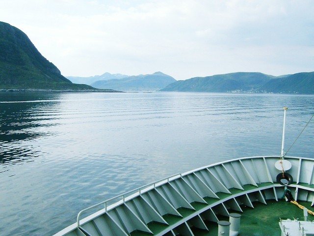 On board the coastal voyage.