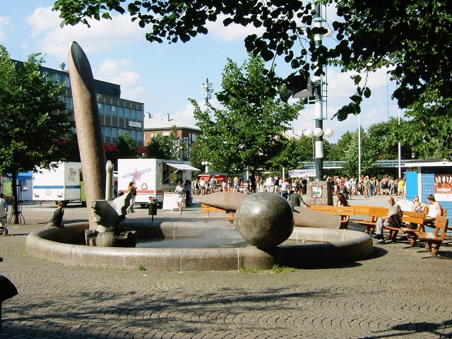 The centre of Skellefte.
