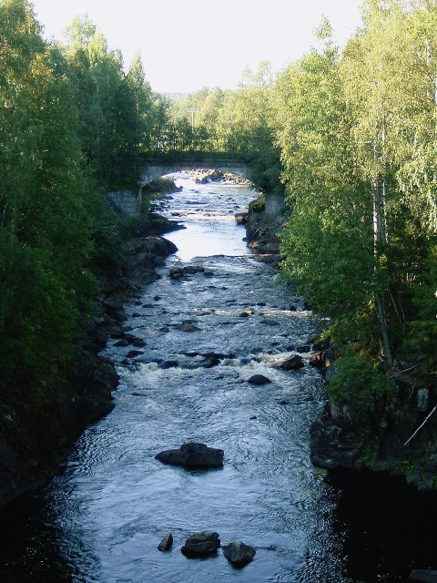 The Gidelven river at Gidble.