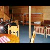My huge cabin in Kautokein. The bike's front reflector is clearly working again, having just been r...