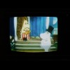 Moomins on the television in Enonteki.