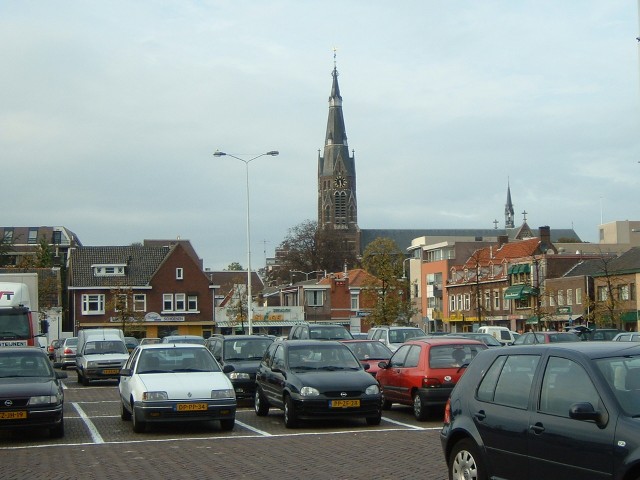 An older part of Eindhoven, where I found a handy supermarket.