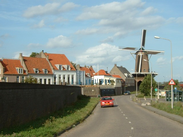 The village of Wijk bij Duurstede, looking rather Dutch.