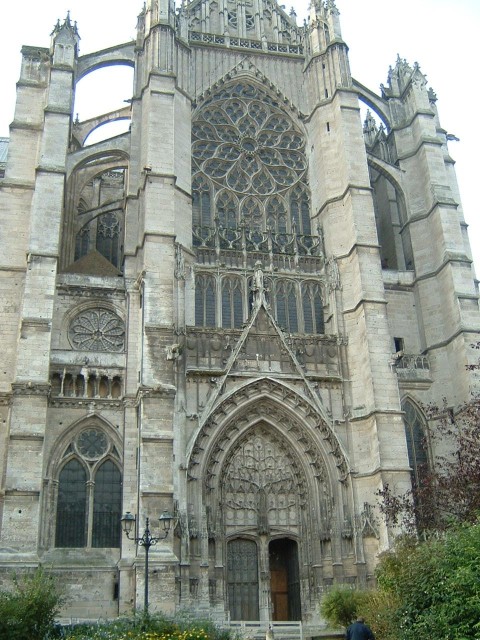 The church in Beauvais.