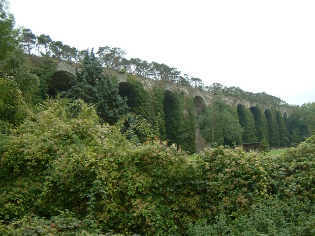 The Pontgouin aqueduct at Maintenon.