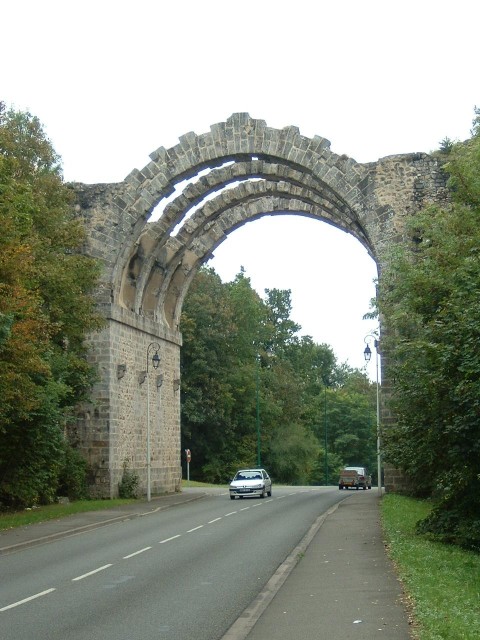 The Pontgouin aqueduct at Maintenon.