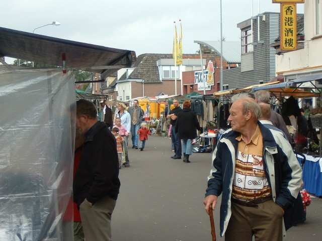 The village of Brummen, where some kind of f�te was going on.