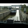 Canal locks at Vreeswijk near Utrecht.