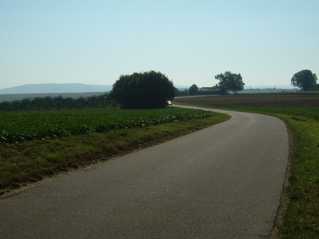 The view to the south from Gnodstadt.