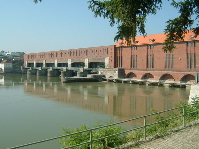 Passau's dam.