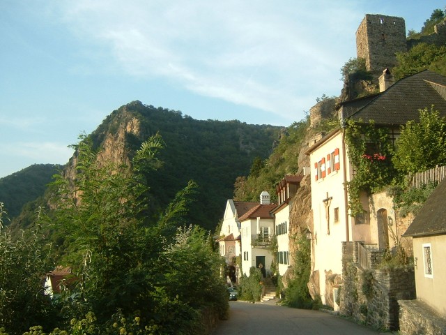 Drnstein. The road here lead straight into a hotel but it looked a bit expensive and didn't adverti...