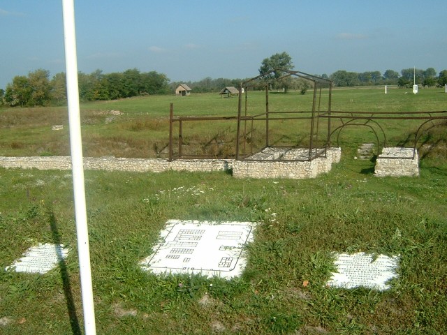 Kelemantia, a Roman settlement near the river.