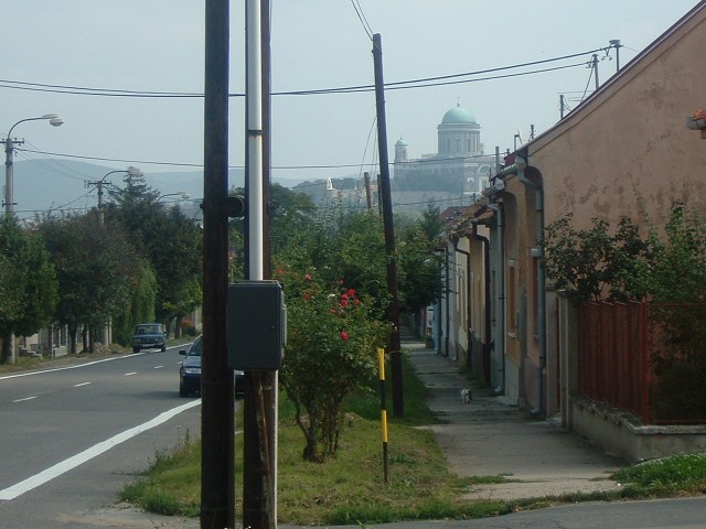 Strovo, with Esztergom Basilica in the distance.