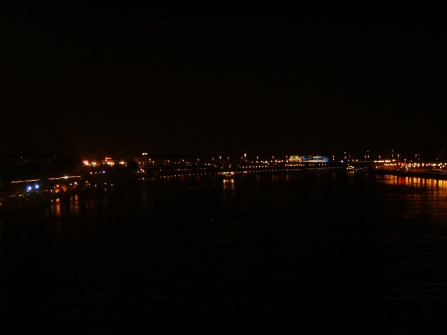 Budapest is rather pretty by night. The traffic is also less of a problem now than it was in the day...