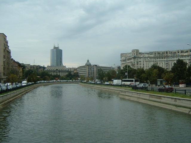 The canal in Bucharest.