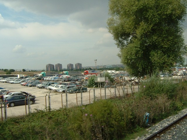 The approach to Istanbul.