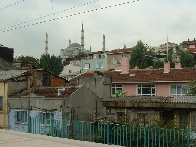 The Blue Mosque. I must be close to the end of the line now.