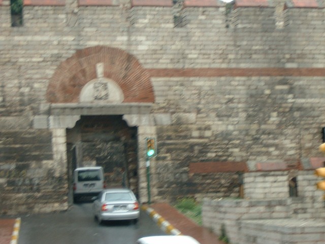 One of the gates of Constantinople.