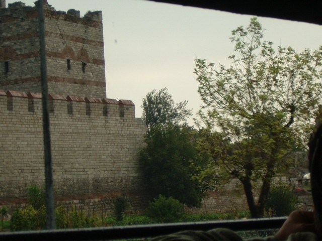 The old city walls.
