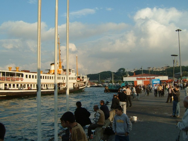 The ferry terminal from which boats leave for various other parts of the city. Fishing is very popul...