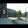 One of Frankfurt's nice smooth cycle lanes.