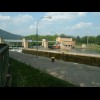 A lock on the river Main at Freudenburg.