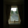 The view back to the A40 from my room in my first night's hotel, the Chequers Inn in Cassington.