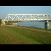 Back on track now. This is the railway bridge from Komrno on the left bank to Komrom in Hungary on...