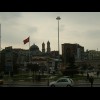 Taksim Square, at the heart of the modern business district of Istanbul. It's a big mess of buses an...