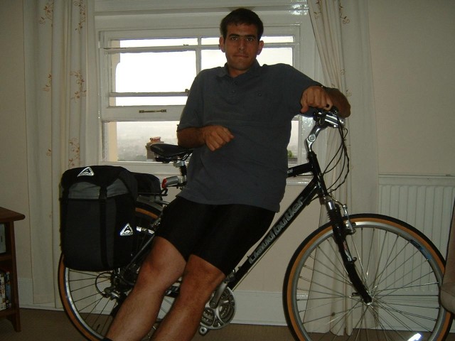 Ready to leave my flat in Malvern.