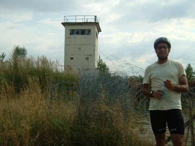 Part of the old border between East and West Germany.