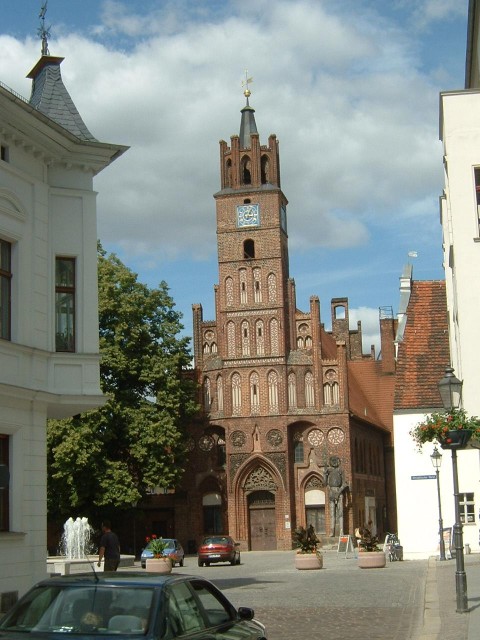 The City Hall of Brandenburg's old city.