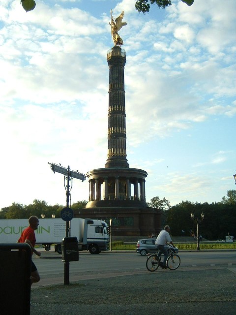 The Victory Column, which I think is meant to be a famous landmark in Berlin. I had never heard of i...