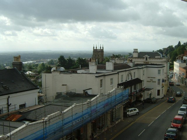 The view from my flat. Now I'm just wasting a bit of time taking photographs while I wait to see if ...