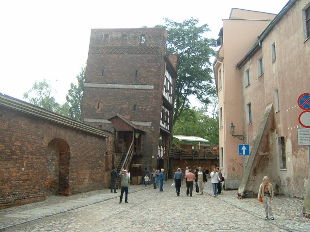 Torun's leaning tower.