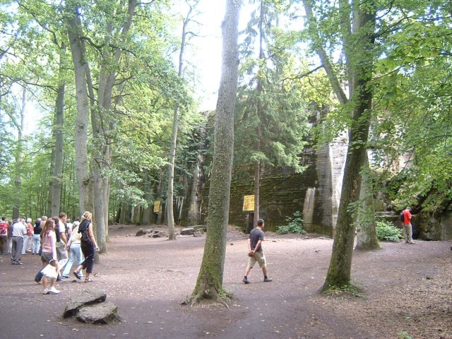 This was Hitler's own bunker. He spent most of the war in here.