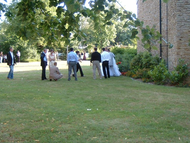 A wedding in Laggenbeck.