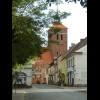 Reszel's main square seen from a different angle.