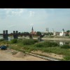 A view of Kaunas from across the River Nemunas. I didn't realise I had been gradually gaining height...