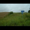 Cycle route signs. Latvia didn't have these either. I've just passed through the village of Sangaste...