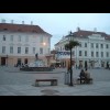 The Kissing Students fountain in front of the City Hall in Tartu's main square.