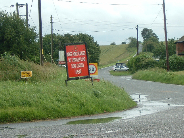 I've made it up onto Salisbury Plain. That's good.