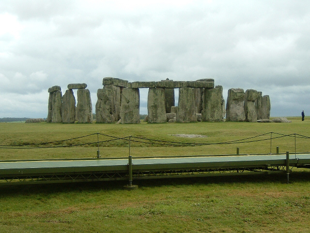 Stonehenge! I spent quite a while choosing a good spot from which to take a photograph, thereby ensu...