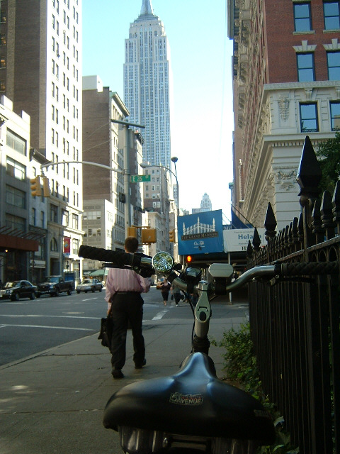 I've never really known why my saddle has the words '5th Avenue' stitched into the back of it. It's ...